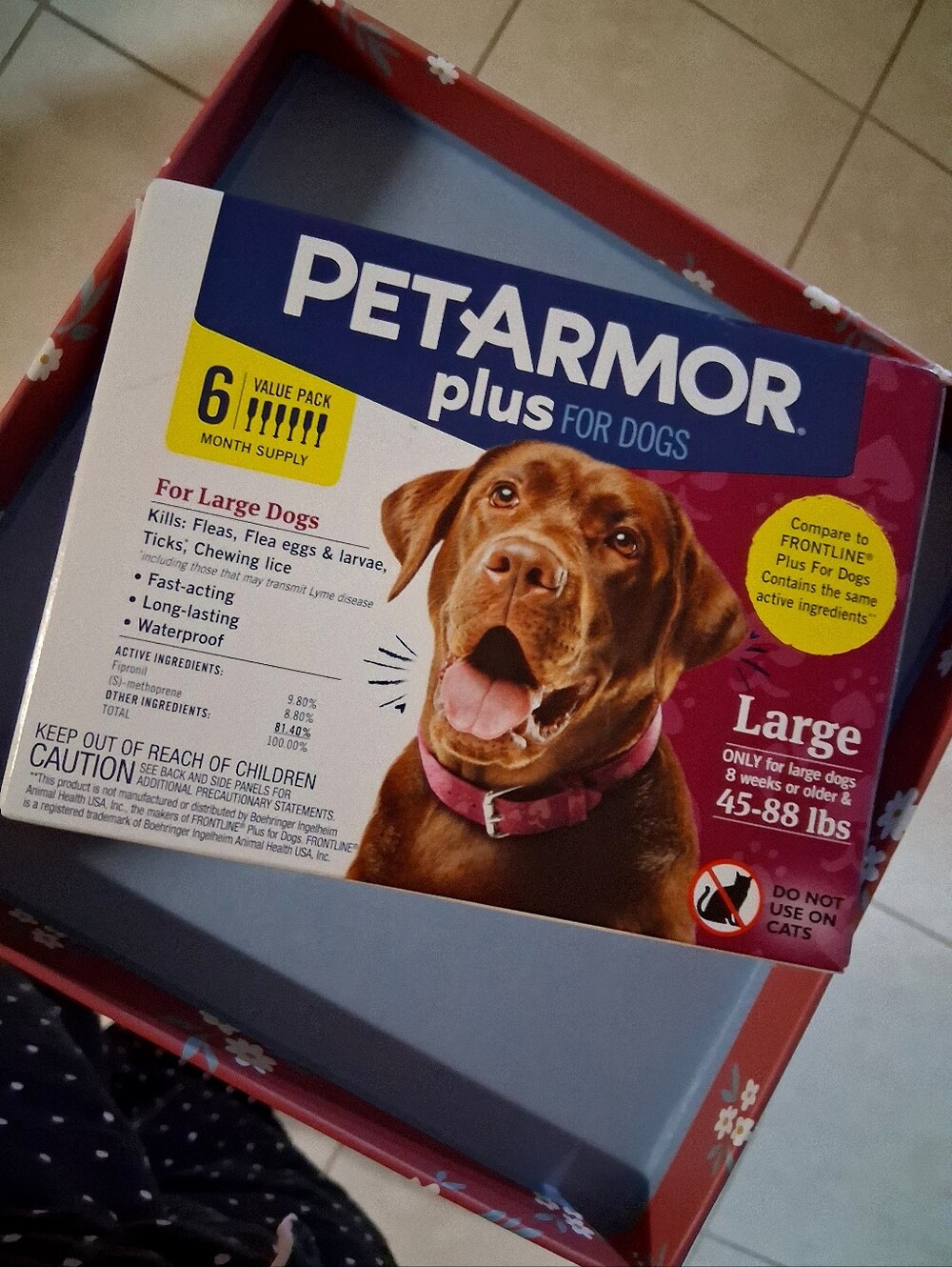 PetArmor Plus Flea and Tick Prevention for Dogs